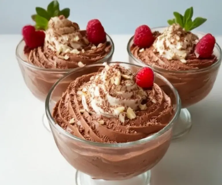 🍫✨ Mousse mascarpone au chocolat – recette facile