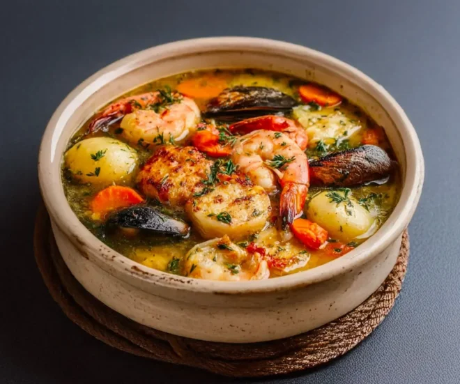 🍲 Pot-au-Feu de la Mer en Cocotte – Parfumé et Réconfortant