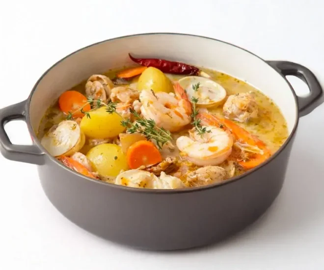 🍲 Pot-au-feu de la mer en cocotte : une recette généreuse et parfumée