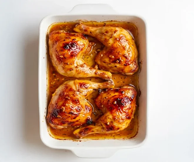 🍯 Poulet au miel et moutarde au four : un classique irrésistible !