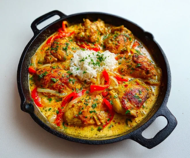 Poulet Coco Réunionnais : la recette facile, crémeuse et ultra parfumée