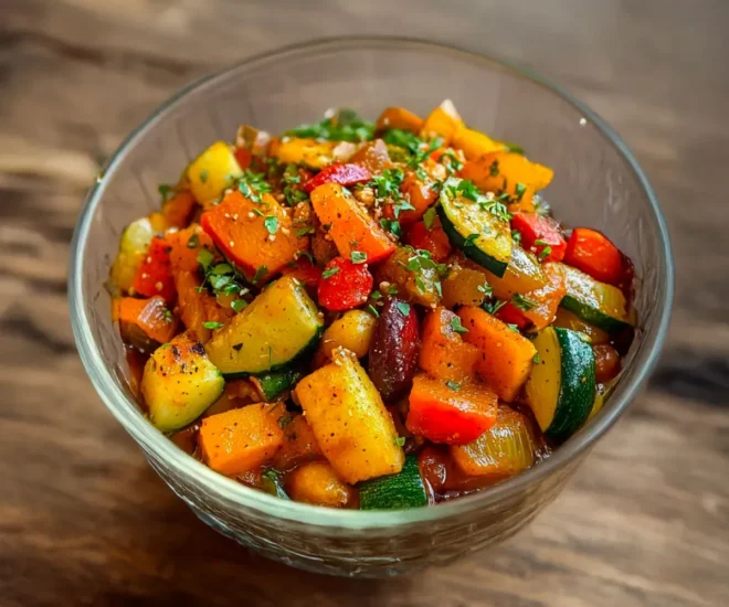 🌿 Ratatouille Maison aux Légumes Fondants