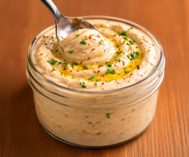 Sauce Fromagère Crémeuse aux Herbes (Type Dip)