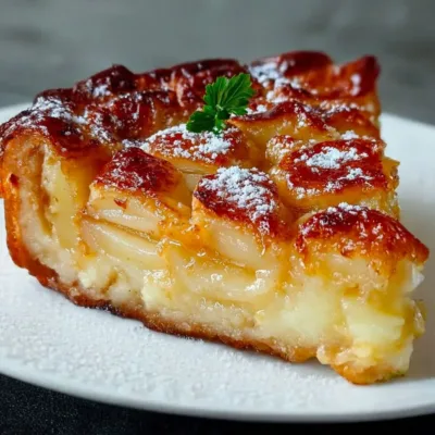 Tarte aux Pommes Crémeuse : Fondante et Gourmande