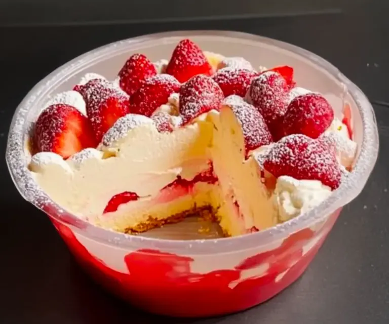 🍓 Tiramisu Fraises Spéculoos en Coupe : Le Dessert Frais et Irrésistible !