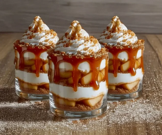 Verrines Pommes Caramel Chantilly : Un Dessert Élégant
