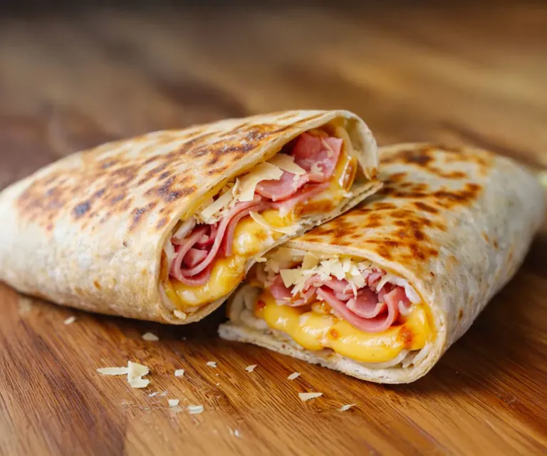 🌯 Wraps Gourmands au Gouda, Jambon & Parmesan