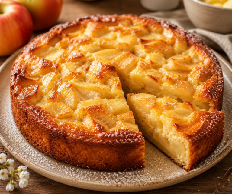 Gâteau aux pommes à tomber par terre 🍏✨
