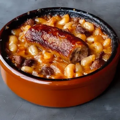 Cassoulet Maison Traditionnel aux Haricots Blancs