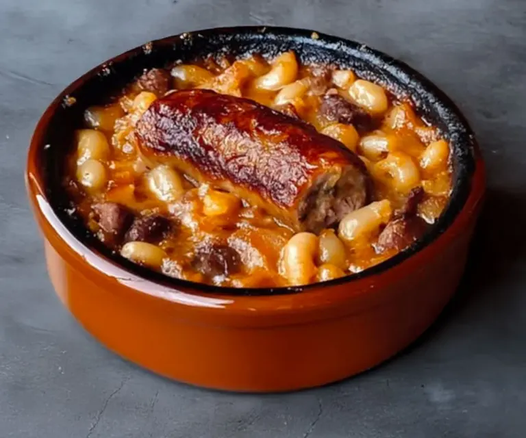 Cassoulet Maison Traditionnel aux Haricots Blancs