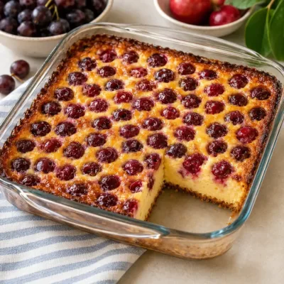 Clafoutis aux Cerises Fondant : Dessert Familial Facile