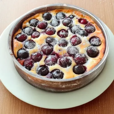 Clafoutis aux Cerises Traditionnel Délicieux