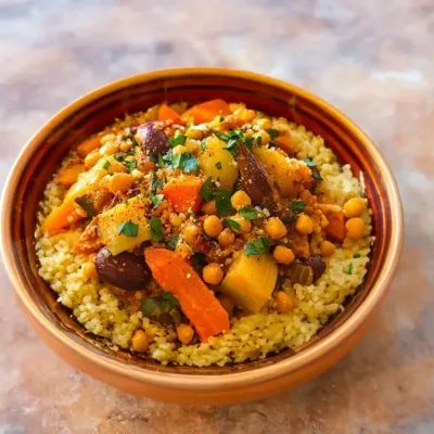 Couscous Marocain Traditionnel aux Légumes