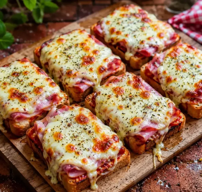 Croque Monsieur Façon Pizza : Le Sandwich Gratiné Ultra Gourmand