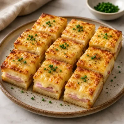 Croque-Monsieur Fondant au Four : Recette Gourmande