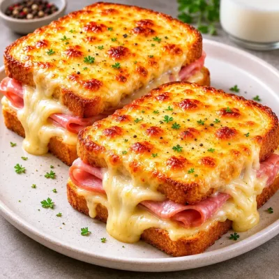 Croque-Monsieur Gratiné Ultra Fondant