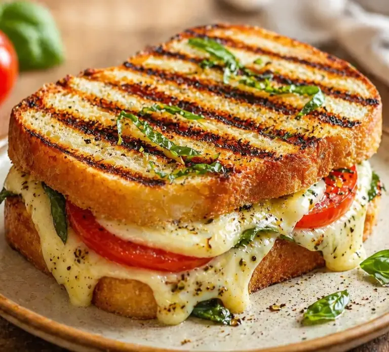 Croque Tomate-Basilic Fondant : Un Délice Express !