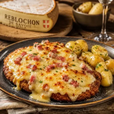 Escalope Savoyarde Gratinée au Reblochon