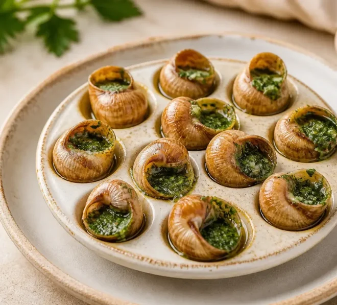 Escargots au Beurre Persillé : La Recette Française Authentique 🐌🧄