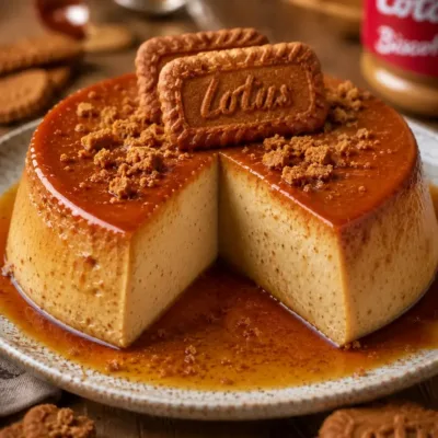 Flan au Spéculoos : Dessert Crémeux et Gourmand