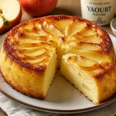 Flan aux Pommes au Yaourt : Dessert Léger et Savoureux