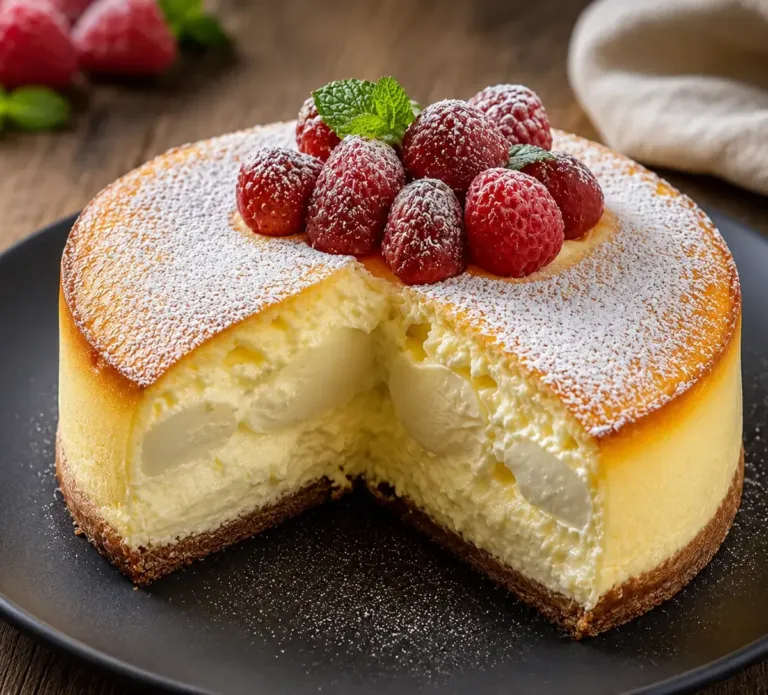 Gâteau Crémeux aux 3 Yaourts et 2 Œufs