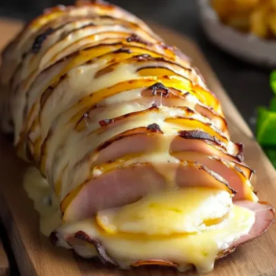 Gratin de Pommes de Terre, Jambon et Fromage