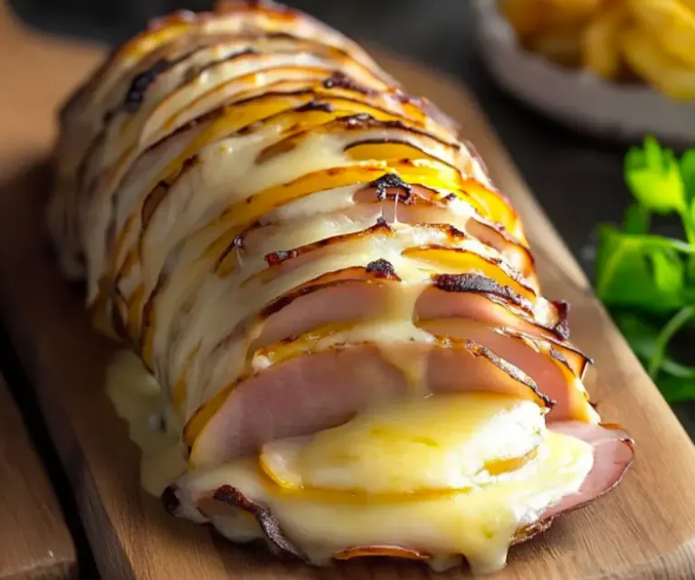 Gratin de Pommes de Terre, Jambon et Fromage