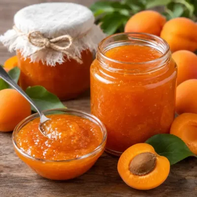 Confiture d’Abricots Sans Sucre Maison
