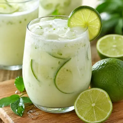 Limonade Brésilienne Crémeuse et Rafraîchissante