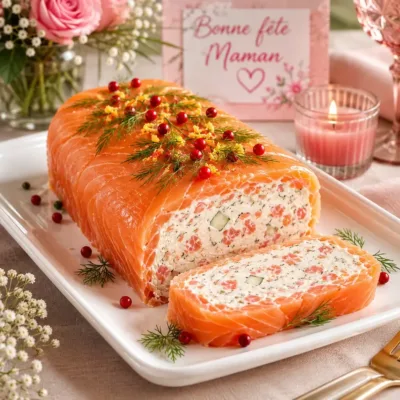 Terrine de Saumon Fumé pour la Fête des Mères