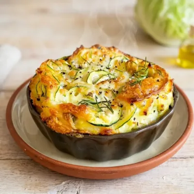 Moelleux au Chèvre et à la Courgette : Recette Facile