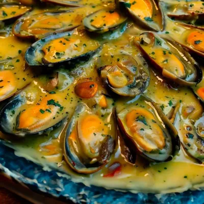 Moules Crémeuses au Curry : Recette Savoureuse