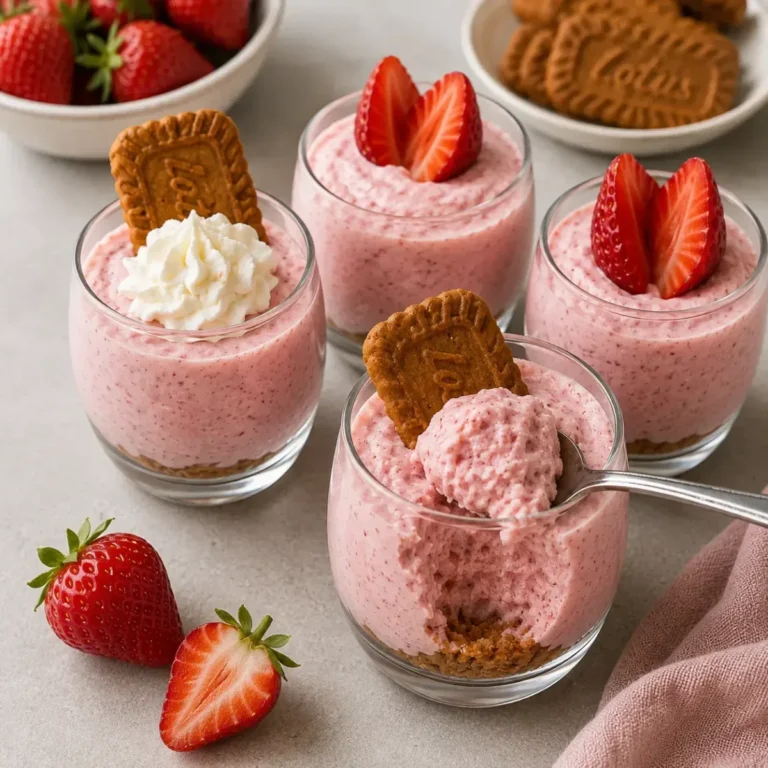 Mousse aux Fraises en Verrines : Légère et Gourmande