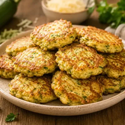 Nuages de Courgettes : Galettes Légères et Savoureuses