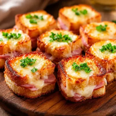 Petits Croques Apéritifs Inratables et Gourmands
