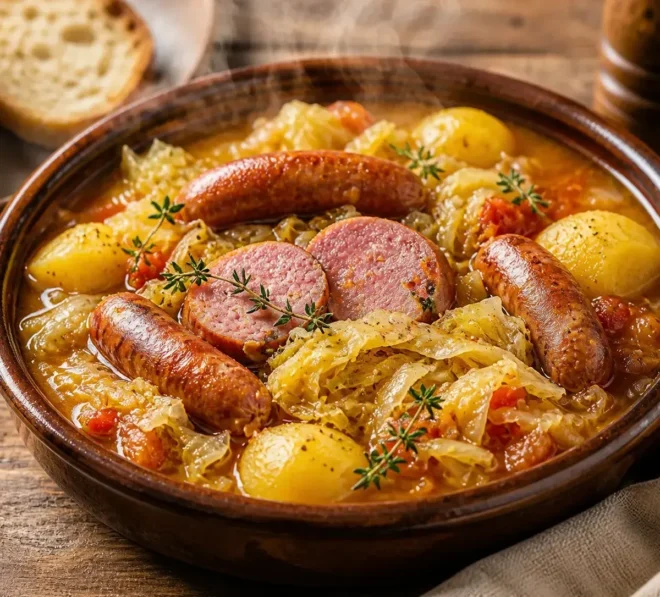 Potée Auvergnate Express : Un Plat Savoureux & Réconfortant en Moins de Temps