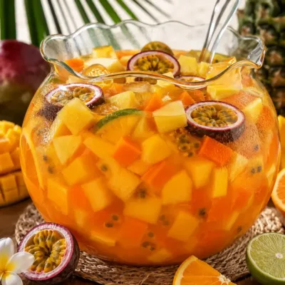 Punch Tropical Sans Alcool : Boisson Festive Exotique