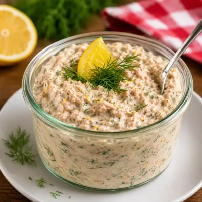 Rillettes de Thon Fraîches au Fromage Frais