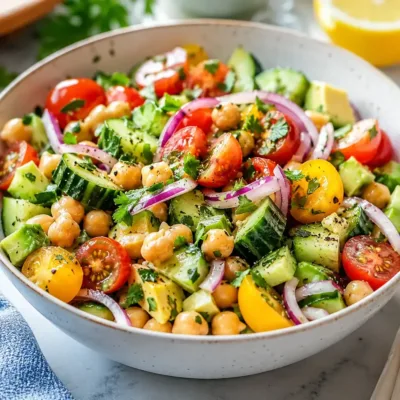 Salade Fraîcheur d’Été : légère et colorée