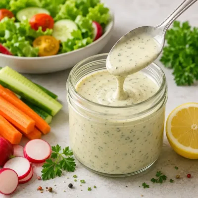 Sauce légère au yaourt et citron pour vos salades