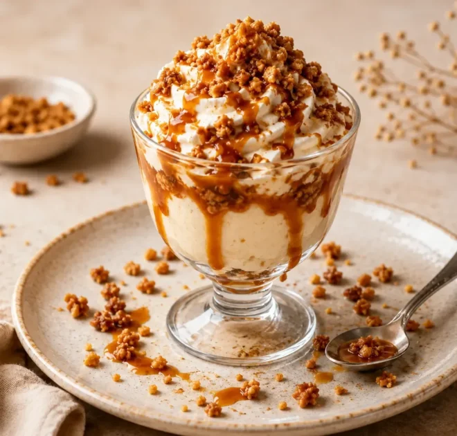 Sundae Caramel Croquant : Dessert Gourmand Facile