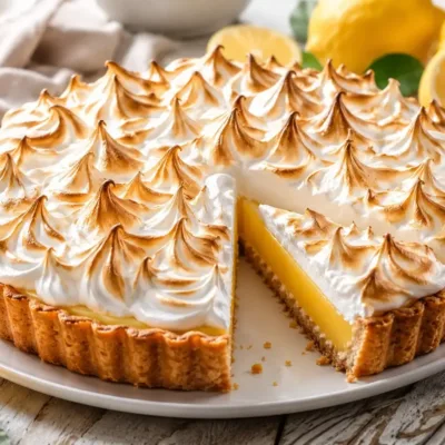 Tarte au Citron Meringuée Maison : Un Délice Français