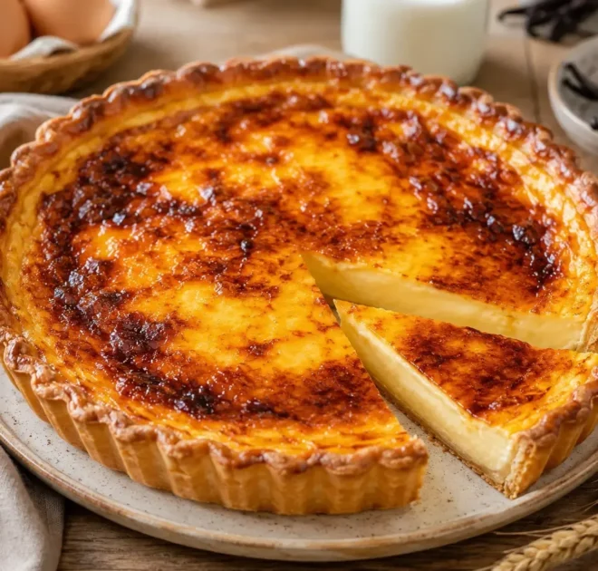 Tarte au Flan de Grand-Mère : La Recette Traditionnelle et Ultra Crémeuse