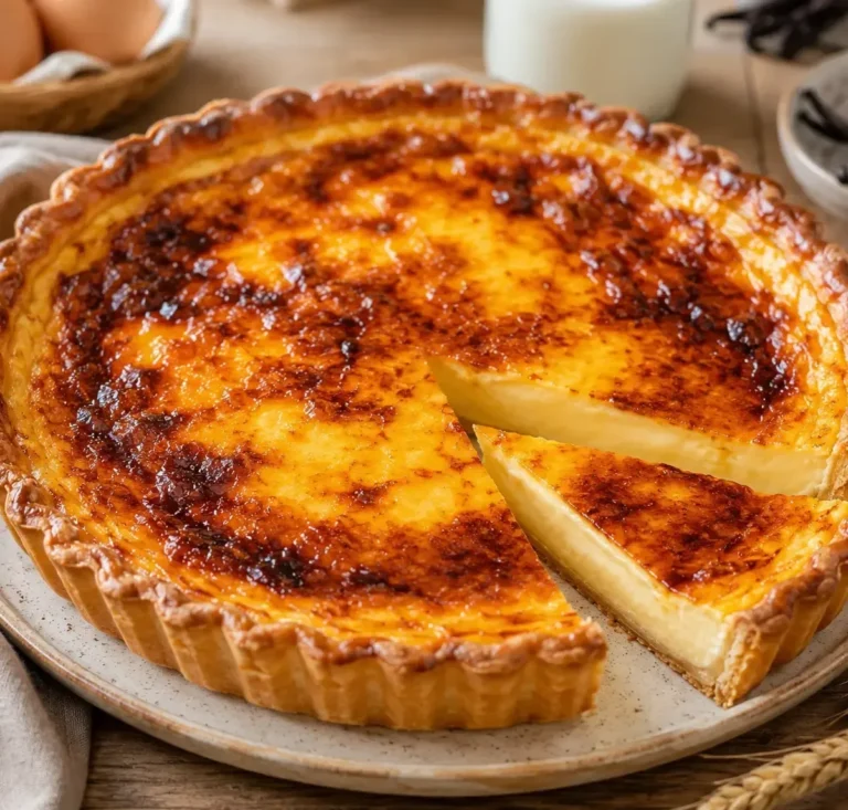 Tarte au Flan de Grand-Mère : Recette Crémeuse