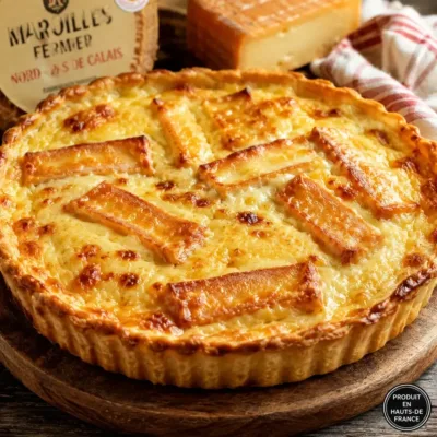 Tarte au Maroilles Ch’ti : Recette Authentique du Nord