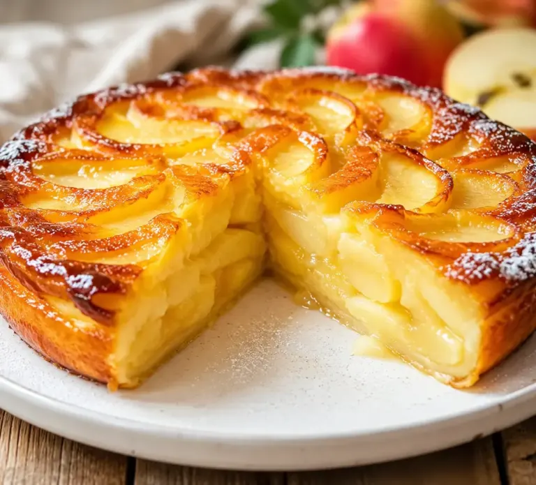 Tarte aux Pommes Super Crémeuse