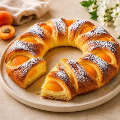 Tarte Oranaise Facile aux Abricots - Recette Gourmande