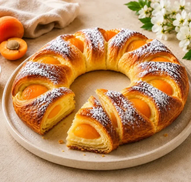 Tarte Oranaise Facile aux Abricots - Recette Gourmande