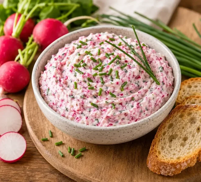 Tartinade de Radis à la Ciboulette : Fraîche, Croquante et Ultra Gourmande